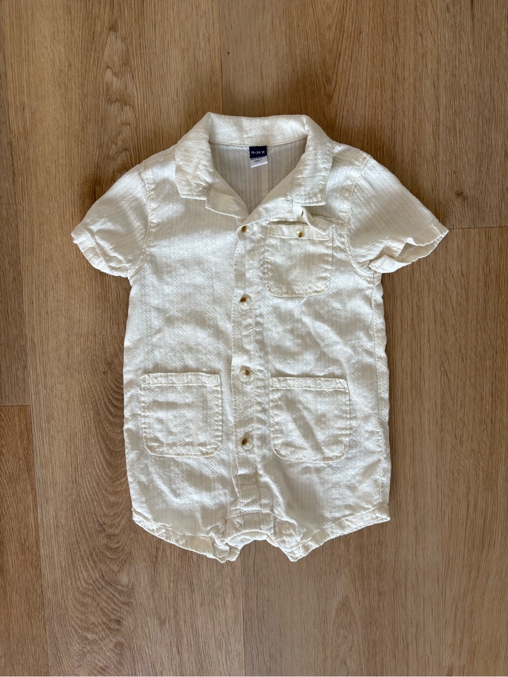 Gap Toddler Cream Baby Romper